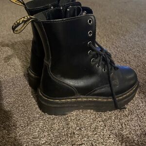 Dr. Martens Black Platform Boots